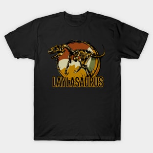 Laylasaurus Layla Dinosaur T-Rex T-Shirt